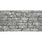 Panneau en imitation mur de pierre gris pâle