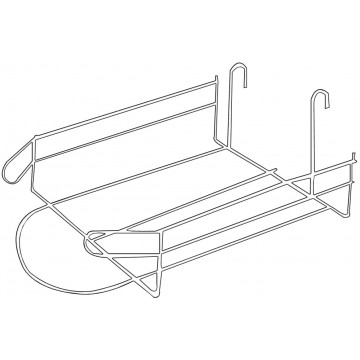 ÉTAGÈRES MÉTAL POUR ACCESSOIRES