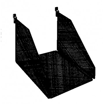 PANIER PLIABLE 10’’ X 15’’ X 10’’ - NOIR