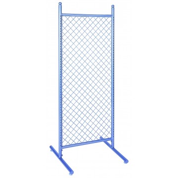 24-3/4"P X 73"H TOUR AUTO-PORTANTE AVEC DES PATTES EN T PEUT SERVIR EN TANT QUE PRÉSENTOIR AUTO-PORTANT AVEC LE SYSTÈME CHAINLINX. CHAINLINX EST IDÉAL POUR DES VÊTEMENTS SPORTIFS ET DE TOUS LES JOURS ET LES ARTICLES DE SPORT. CRÉÉ UN ENVIRONNEMENT CONTEMP