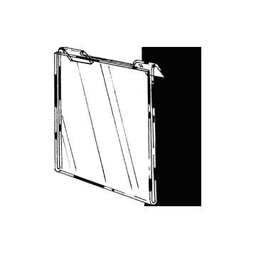 PORTE-ENSEIGNE ACRYLIQUE POUR SLOTWALL