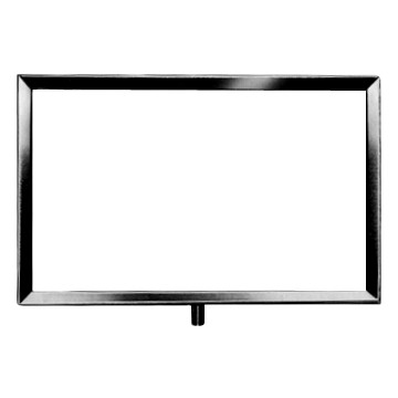 PORTES-ENSEIGNE COINS BISEAUTÉS