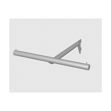 BARRE EN T POUR MARCHANDISES LÉGÈRES, CENTRE DE 400 MM. Ø 12