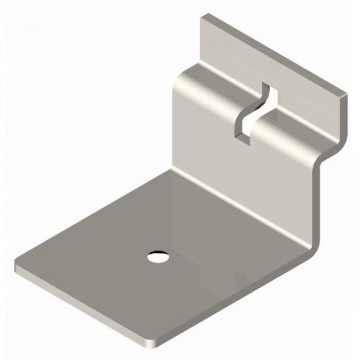 SUPPORT POUR ÉTAGÈRE UNIVERSEL 8  x 6 - CHROME