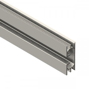 BARRE ALUMINIUM HORIZONTALE SLOT 96’’ LONG