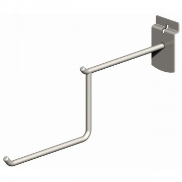 FRONTAL 2 NIVEAUX 12’’ LONG, 5/16’’ DIAMÈTRE - ARGENT GIVRÉ