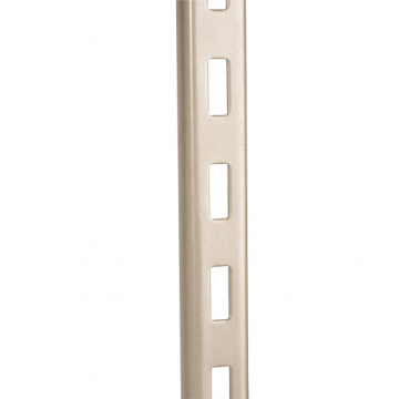 CRÉMAILLÈRE CHROME AVEC FENTES DE 5/8” X 1'' SURFACES 
