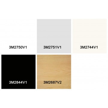 SLOTWALL RÉGULIER FINI MÉLAMINE (LPM)