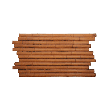 Pannean en imitation bambou géant bronzé - Interlock