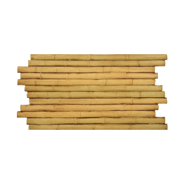 Panneau en imitation bambou géant altéré - Interlock