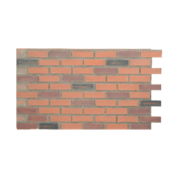 Panneau en imitation vieille brique - Interlock