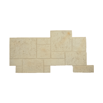 Panneau en imitation corail - Interlock