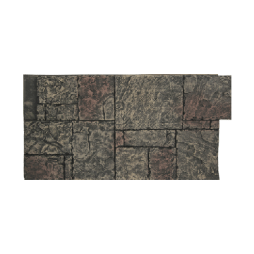 Panneau en imitation pierre taillée à la main - gris - Interlock