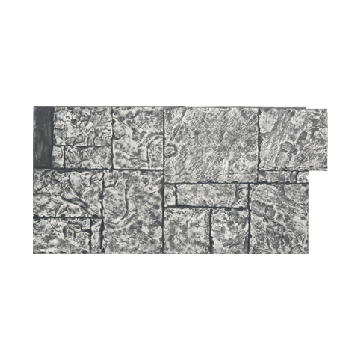 Panneau en imitation pierre taillée à la main - gris pâle - Interlock