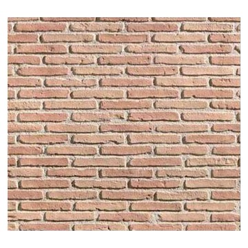 Panneau en imitation brique bicolore