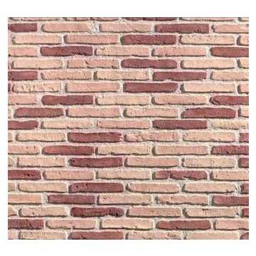 Panneau en imitation brique multicolore