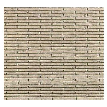 Panneau en imitation adobe ocre