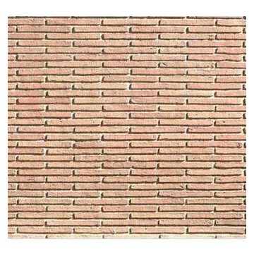 Panneau en imitation adobe bicolore