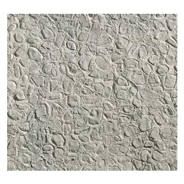 Panneau en imitation pierre de rivière