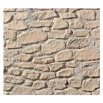 Panneau en imitation pierre ginestar ocre