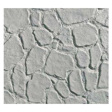 Panneau en imitation grandes pierres grises