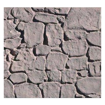 Panneau en imitation pierre kahala rouge