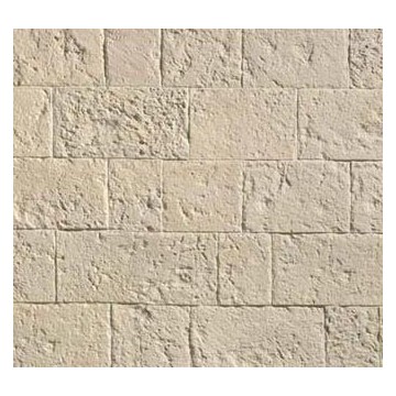 Panneau en imitation pierre impériale ocre