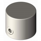FERMOIR POUR CROCHET - ARGENT GIVRÉ