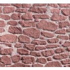 Panneau en imitation pierre ginestar rouge